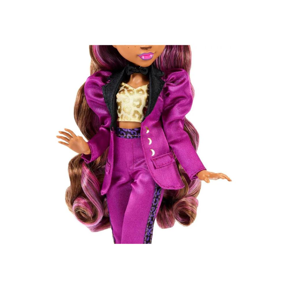 Foto 4 pulgar | Muñeca Monster High Clawdeen Wolf Fashion In Monster Ball Party Fashion