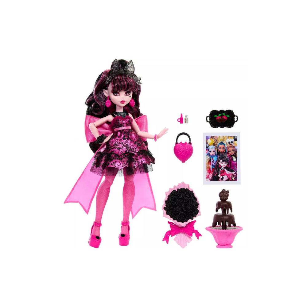 Foto 2 pulgar | Muñeca Monster High Draculaura Monster Ball Party Dress