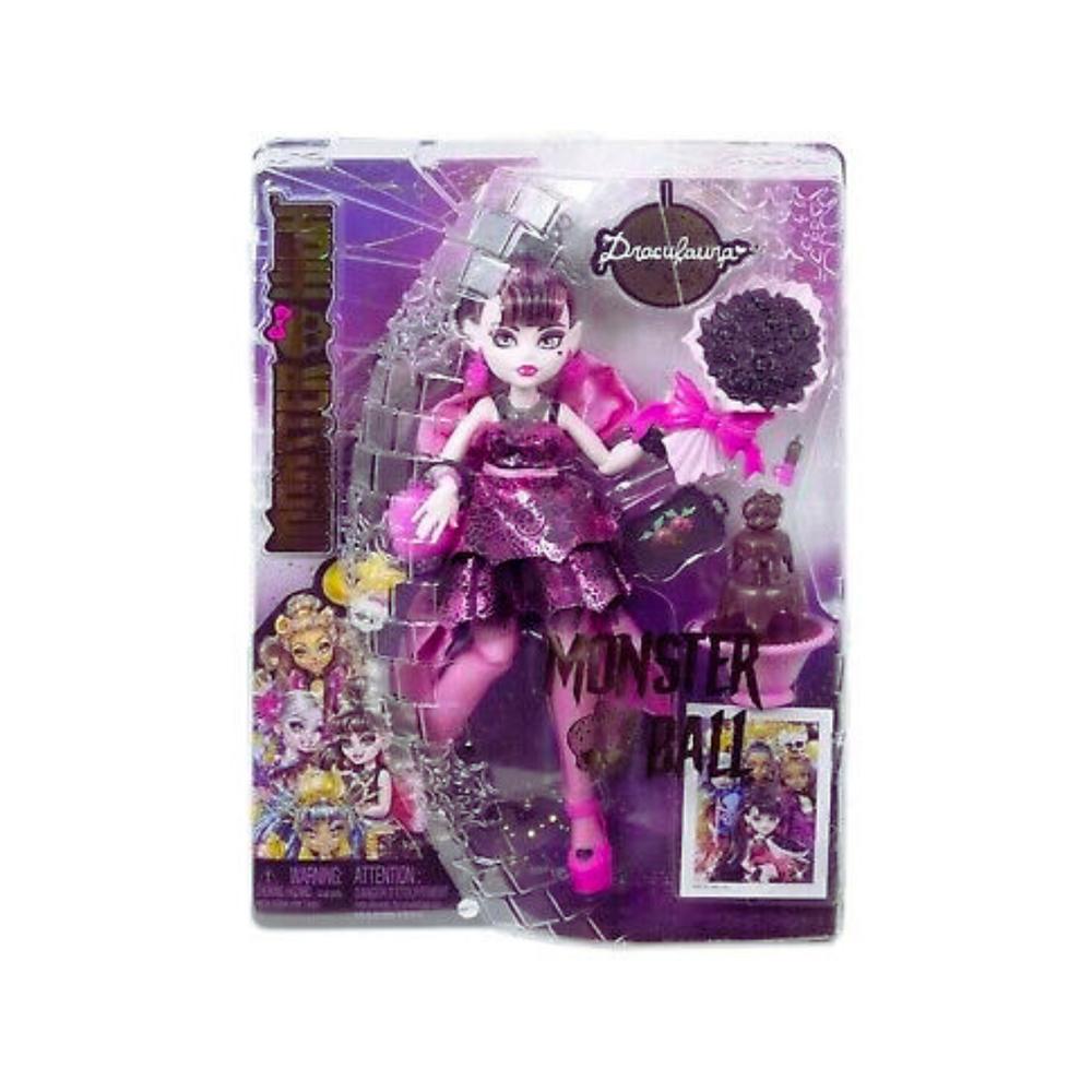 Foto 6 pulgar | Muñeca Monster High Draculaura Monster Ball Party Dress