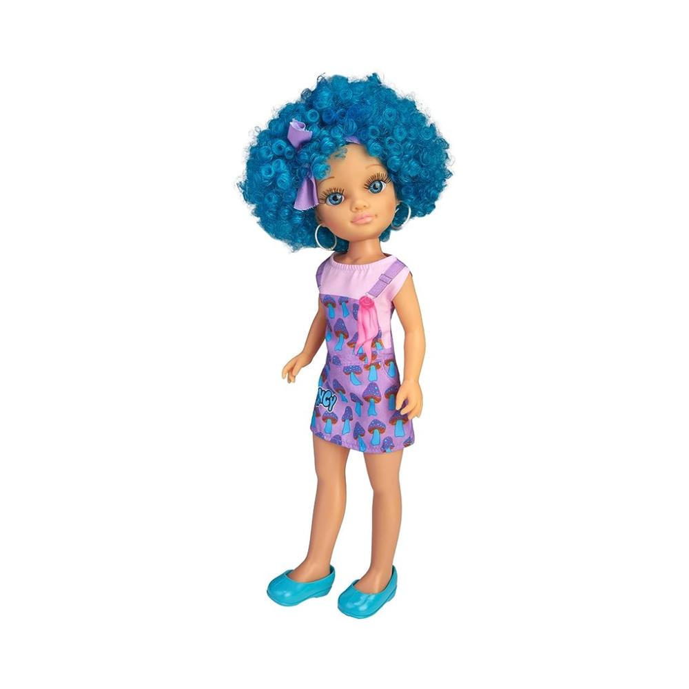 Foto 1 | Muñeca Nancy Curly Power Azul