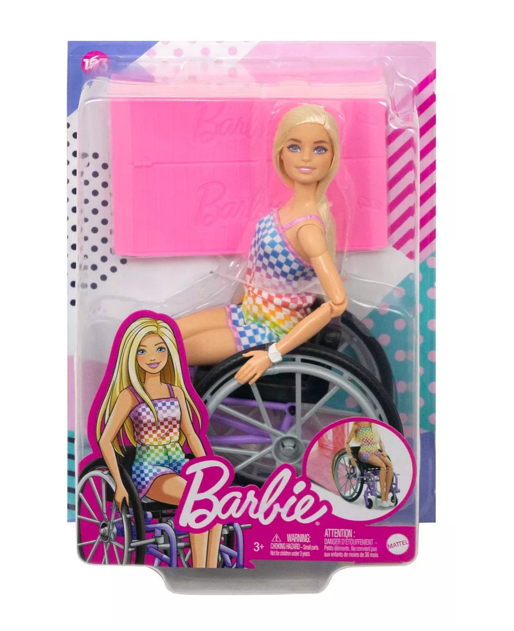 Muñeca en Silla de Ruedas Barbie Fashionista