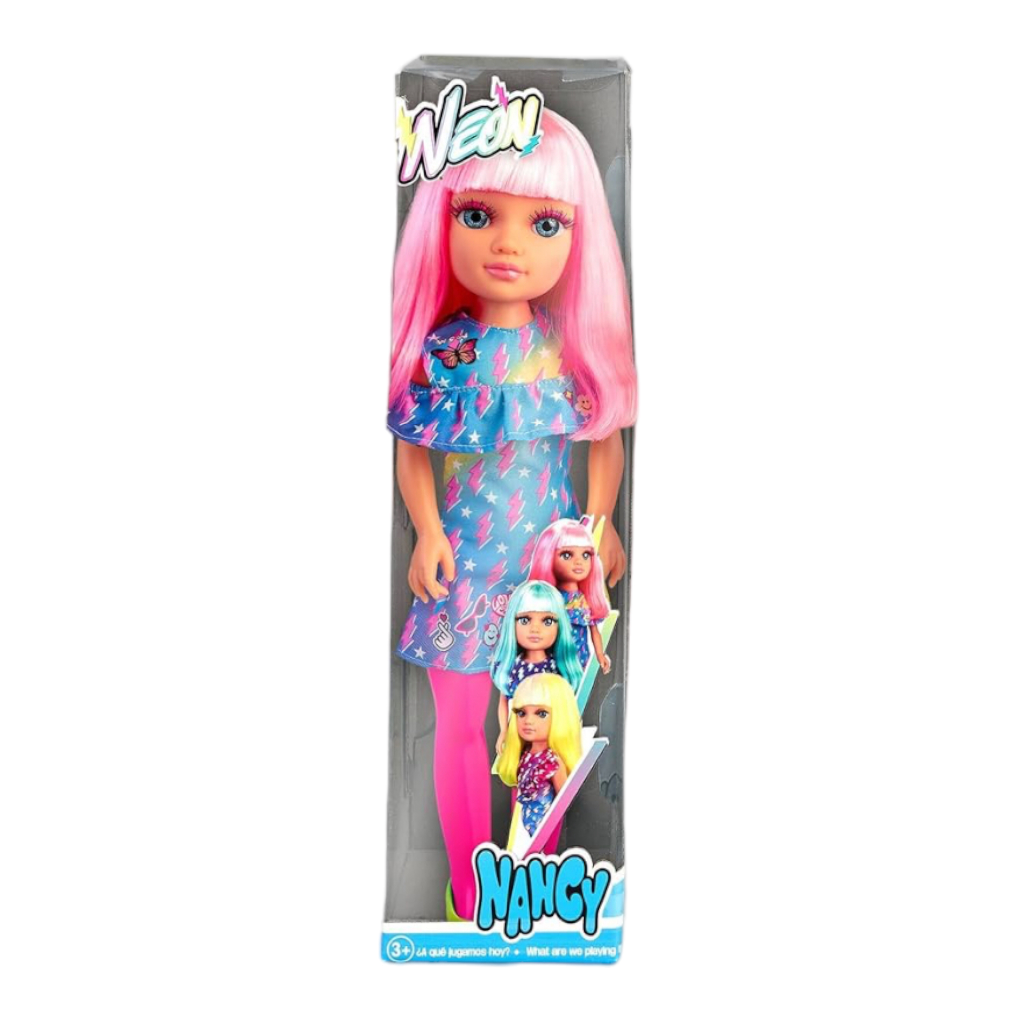 Foto 1 | Muñeca Nancy Neón Rosa Famosa