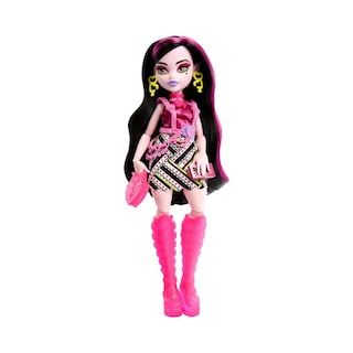 Foto 1 | Muñeca de Moda Draculaura Skulltimate Neon Frights Monster High