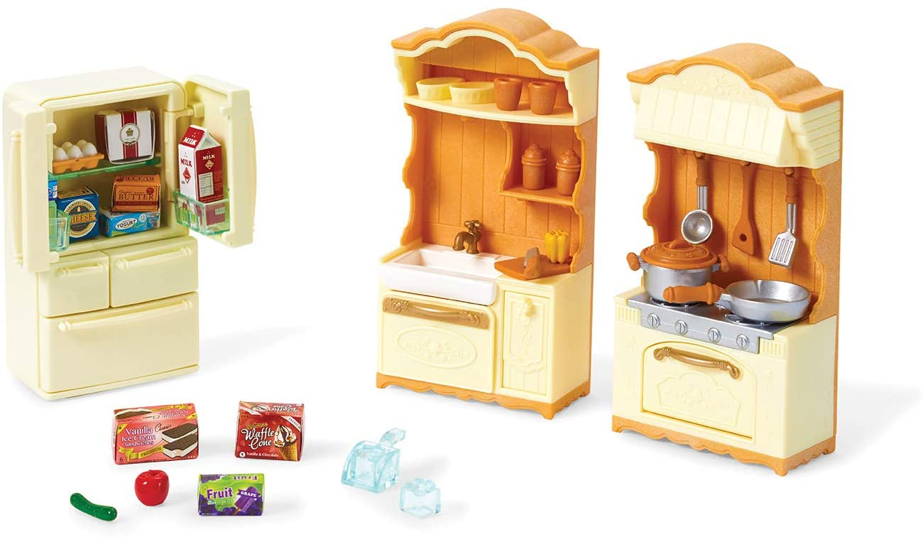 Foto 2 pulgar | Venta Internacional-Juego de Cocina Calico Critters para Muñecas