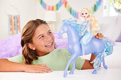 Foto 4 | Venta Internacional - Disney Frozen Toys, Muñeca Elsa Fashion Con Forma De Caballo