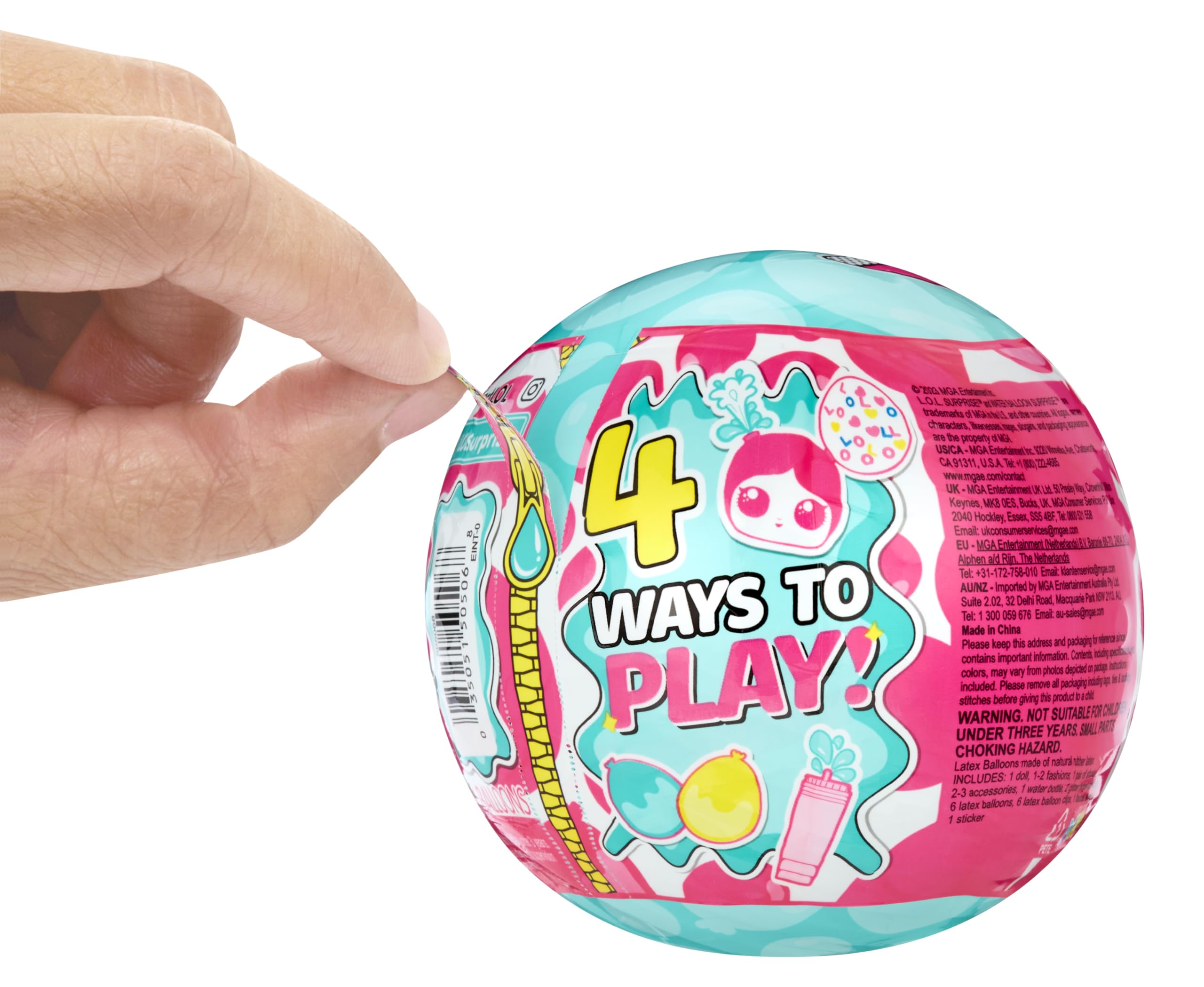 Foto 5 pulgar | Venta Internacional-Muñeca L.O.L Surprise Water Balloon