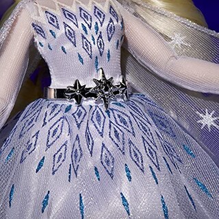 Foto 8 | Venta Internacional - Muñeca Princesa Elsa Estilo Navideño Accesorios De Moda