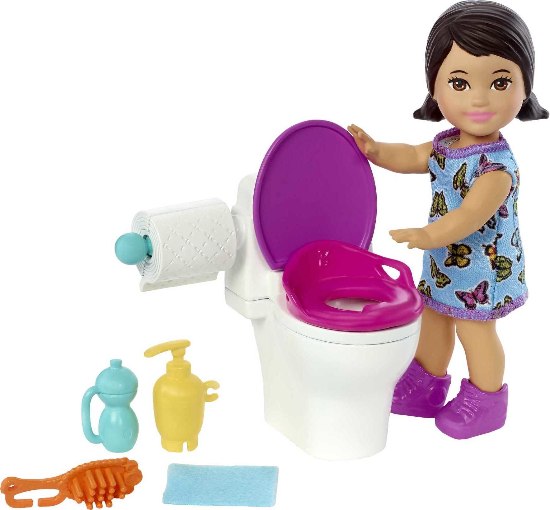 Venta Internacional - Muñeca Pequeña Barbie y Accesorios