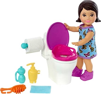 Foto 2 | Venta Internacional - Muñeca Pequeña Barbie y Accesorios