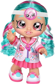 Foto 5 | Venta Internacional - Muñeca Kindi Kids Fun Time 10 " Dra. Cindy Pops con Estetoscopio y Piruleta Inspirada en Shopkins