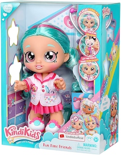 Foto 6 | Venta Internacional - Muñeca Kindi Kids Fun Time 10 " Dra. Cindy Pops con Estetoscopio y Piruleta Inspirada en Shopkins