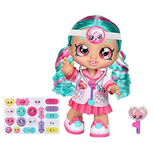 Foto 8 pulgar | Venta Internacional - Muñeca Kindi Kids Fun Time 10 " Dra. Cindy Pops con Estetoscopio y Piruleta Inspirada en Shopkins