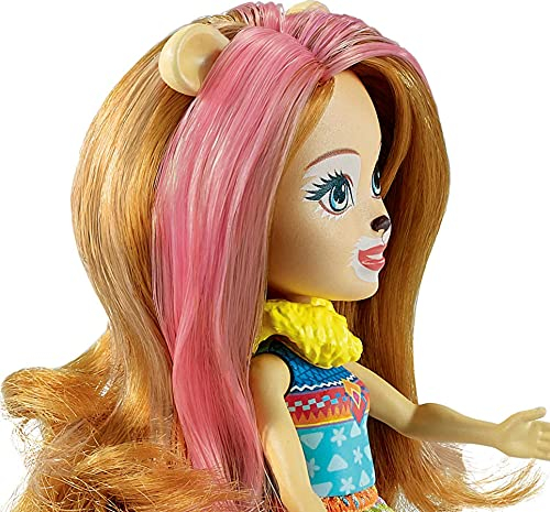 Foto 6 pulgar | Venta Internacional - Set De Juego Mattel Enchantimals Stylin' Salon Lacey Lion Con Melena