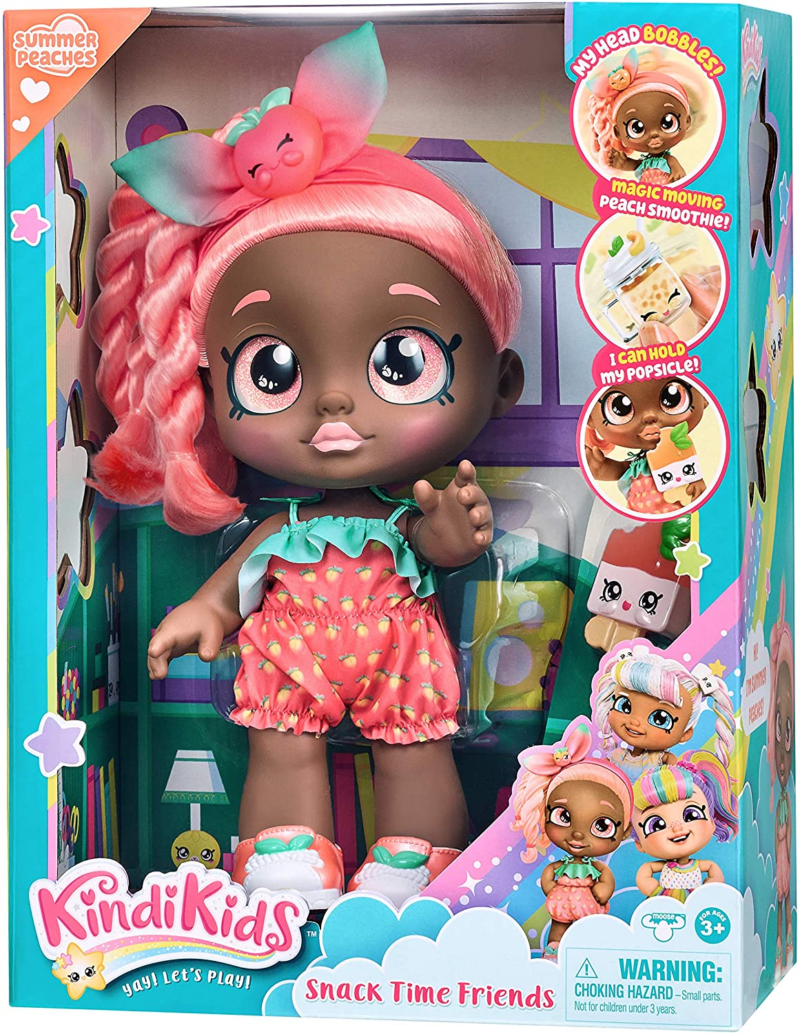 Foto 8 pulgar | Venta Internacional-Muñeca Kindi Kids Durazno con Accesorios
