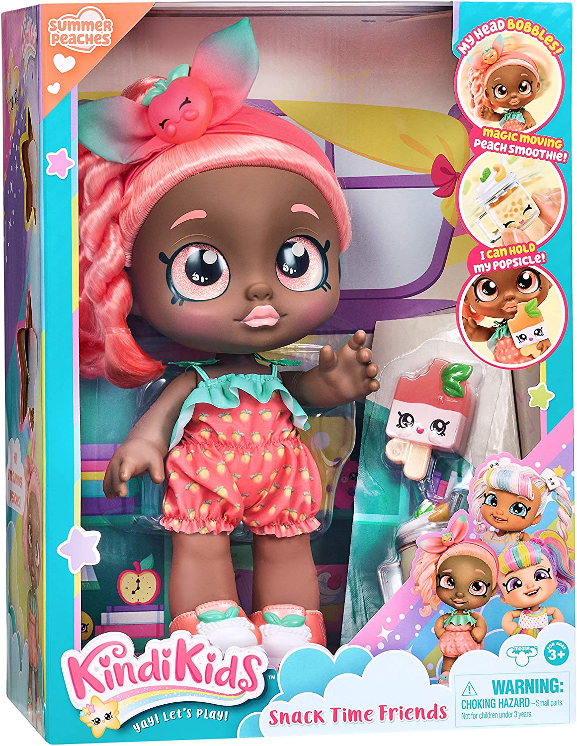Foto 8 | Venta Internacional-Muñeca Kindi Kids Durazno con Accesorios