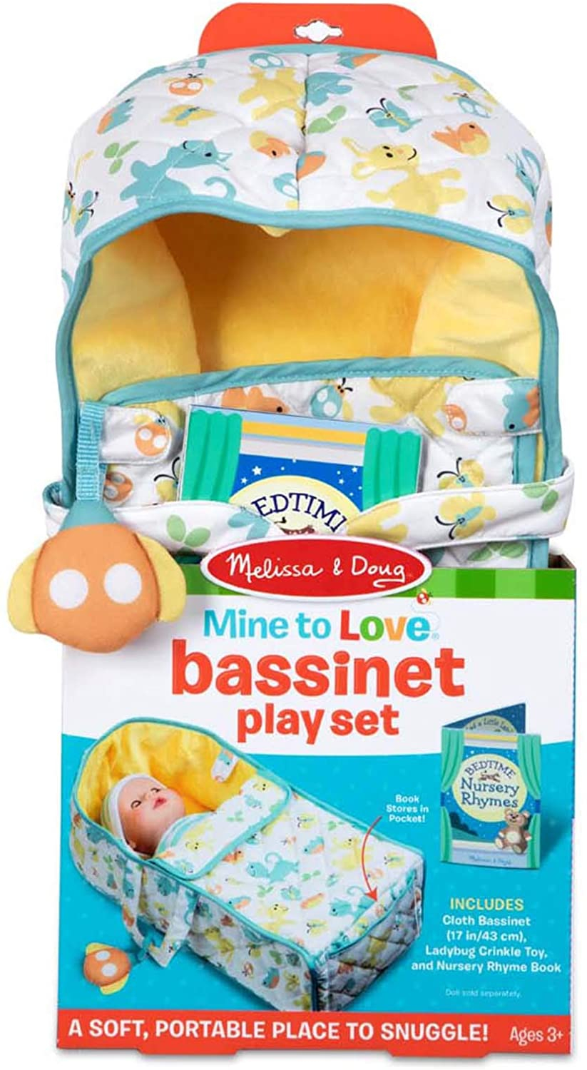 Foto 9 pulgar | Venta Internacional - Set De Juego Para Muñecas Melissa & Doug Bassinet