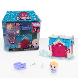 Foto 1 | Venta Internacional - Miniset Disney Doorables El Castillo Congelado De Elsa