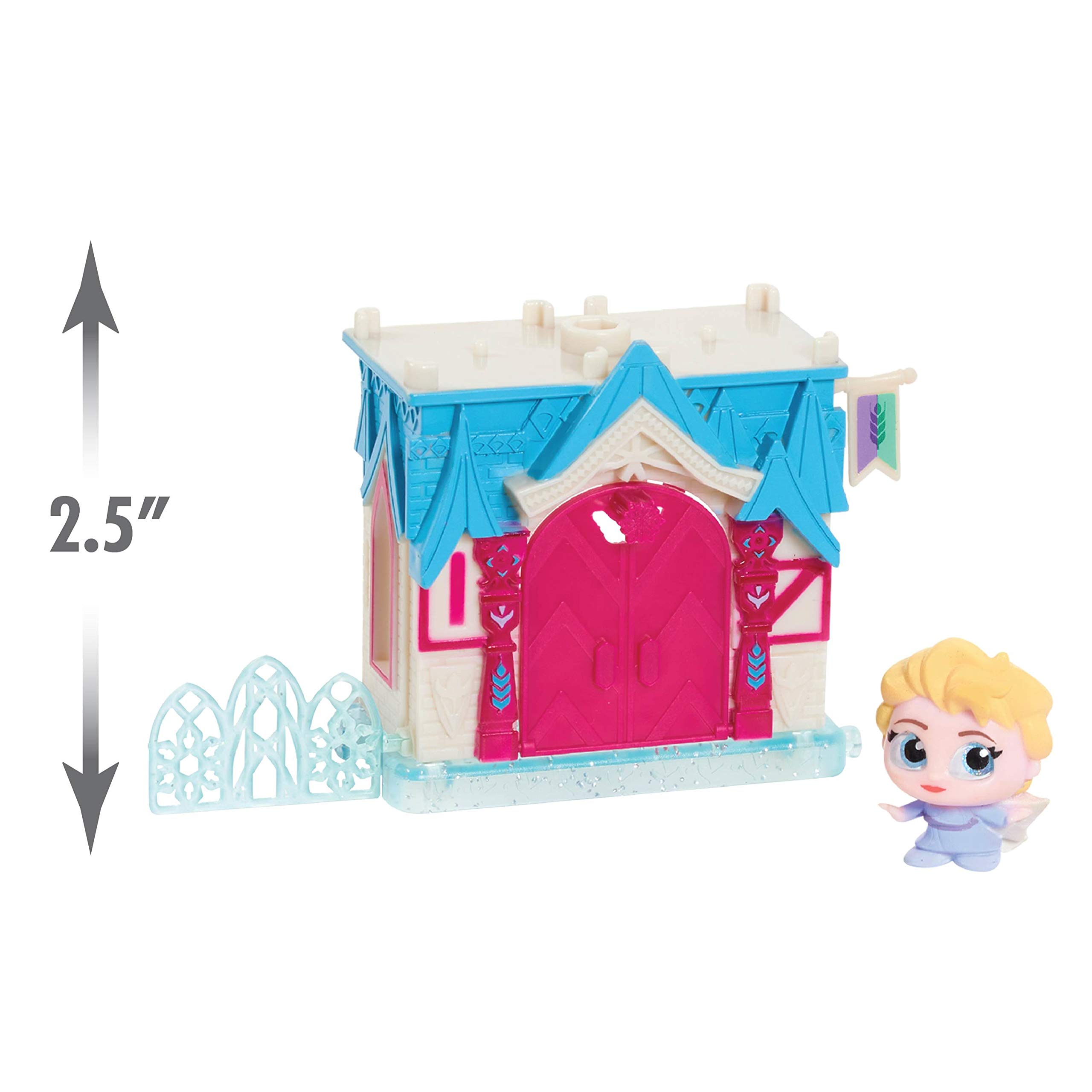 Foto 4 pulgar | Venta Internacional - Miniset Disney Doorables El Castillo Congelado De Elsa