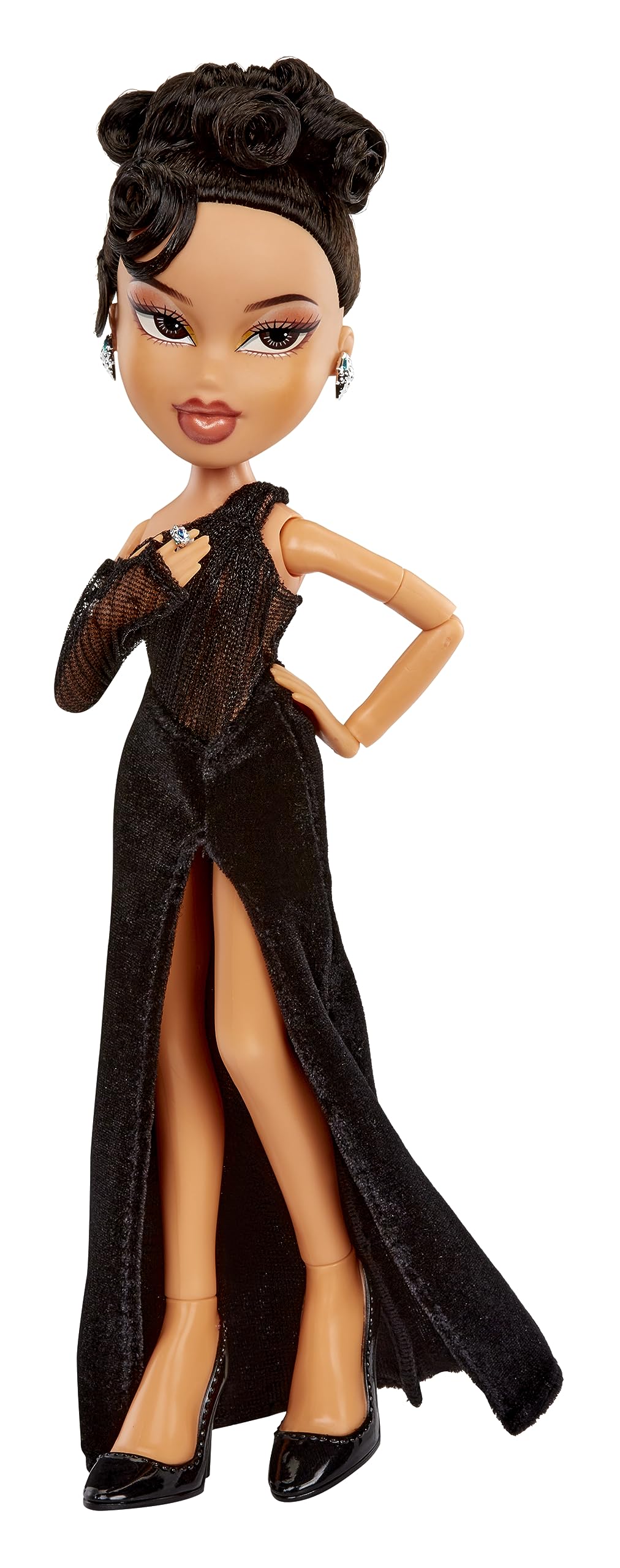 Foto 4 pulgar | Venta Internacional - Muñeca de Moda Bratz x Kylie Jenner Night con Bata y Perro