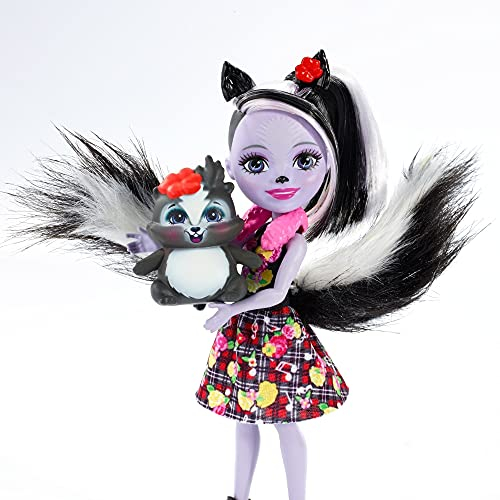 Foto 7 pulgar | Venta Internacional - Muñeca y Alcaparra Enchantimals Sage Skunk