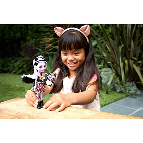 Foto 8 pulgar | Venta Internacional - Muñeca y Alcaparra Enchantimals Sage Skunk