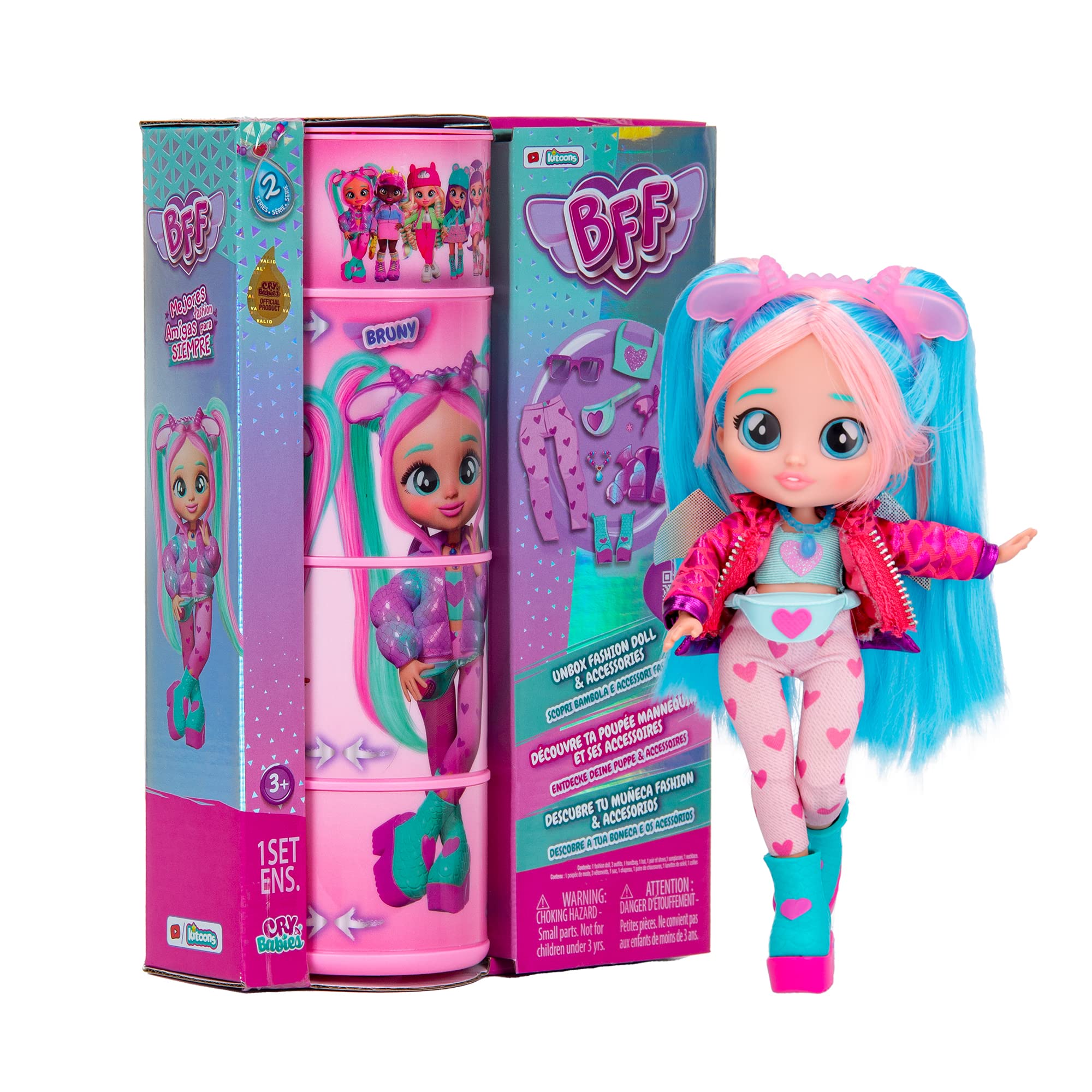 Venta Internacional-Muñeca Cry Babies Bff Bruny