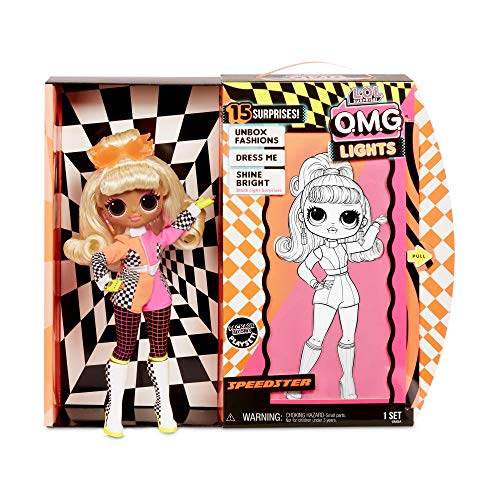 Foto 5 pulgar | Venta Internacional - Muñeca de Moda L.o.l. ¡sorpresa! O.m.g. Lights Speedster