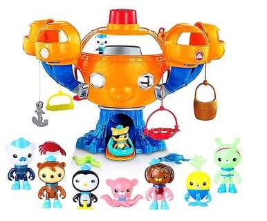 Foto 1 | Venta Internacional - Octonauts Octonauts Octopus Castle Toy Barnacle Kwazii Peso