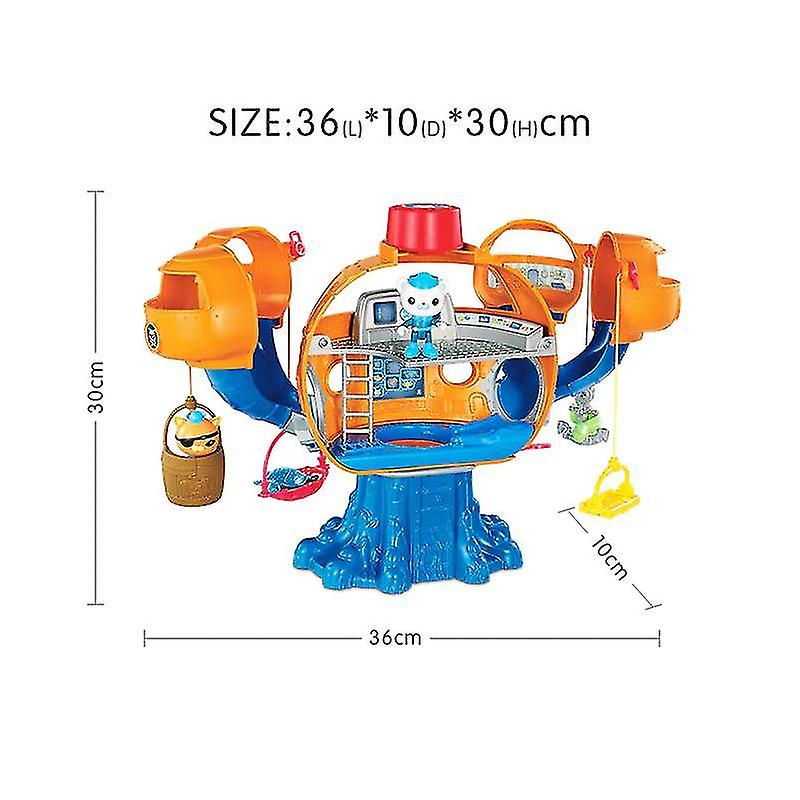 Foto 3 pulgar | Venta Internacional - Octonauts Octonauts Octopus Castle Toy Barnacle Kwazii Peso