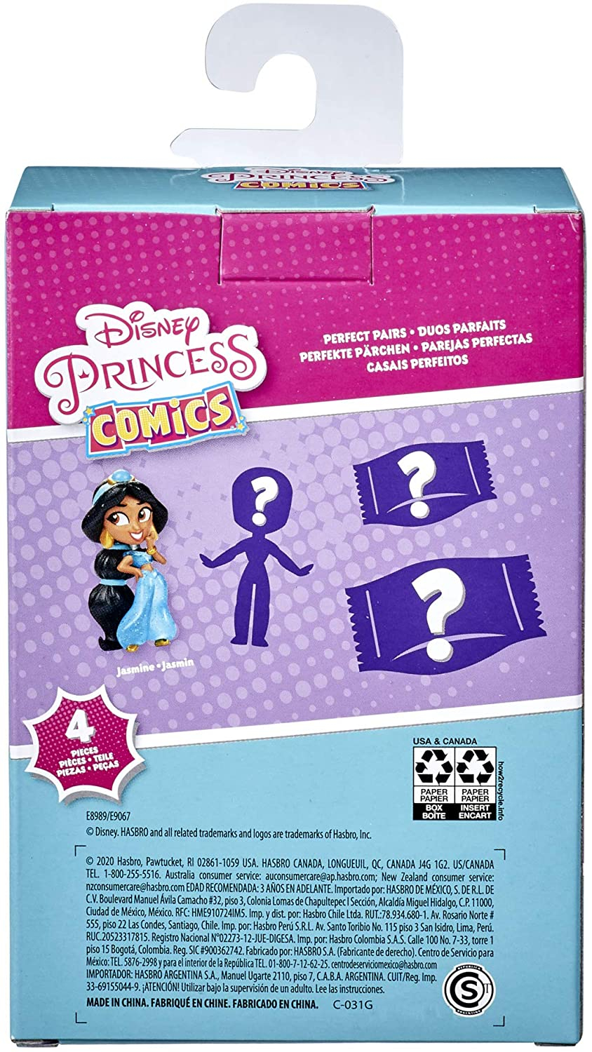 Foto 6 pulgar | Venta Internacional - Set Disney Princess Perfect Pairs Jasmine