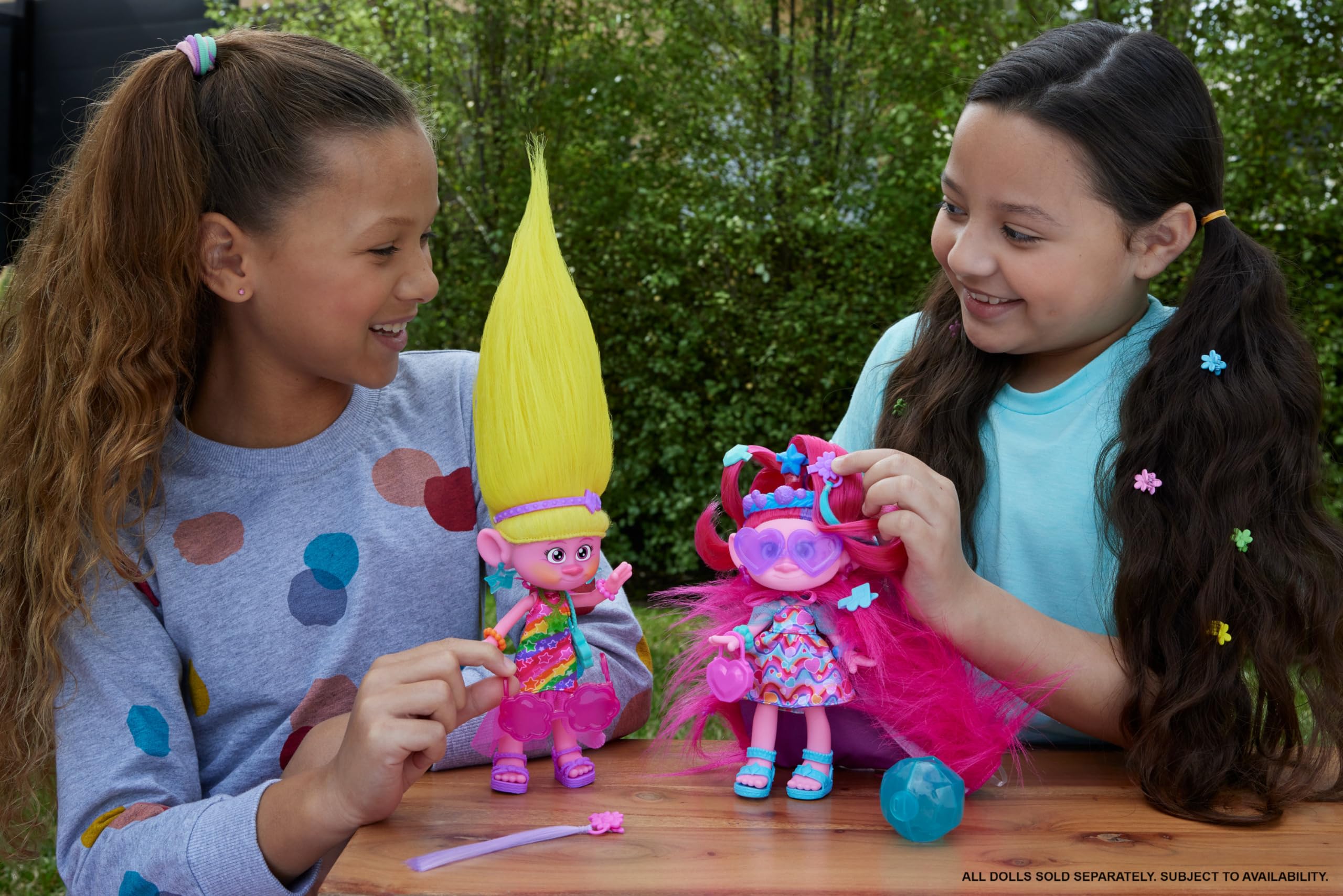 Foto 2 | Venta Internacional - Muñeca de Moda Mattel Dreamworks Trolls Band Together Hairsational Reveals