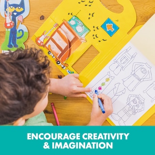 Foto 2 | Venta Internacional - Set Para Colorear Educational Insights Pete The Cat Con 100 Atuendos