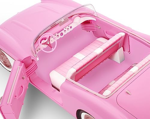 Foto 5 pulgar | Venta Internacional - Coche Coleccionable Barbie The Movie Pink Corvette Convertible