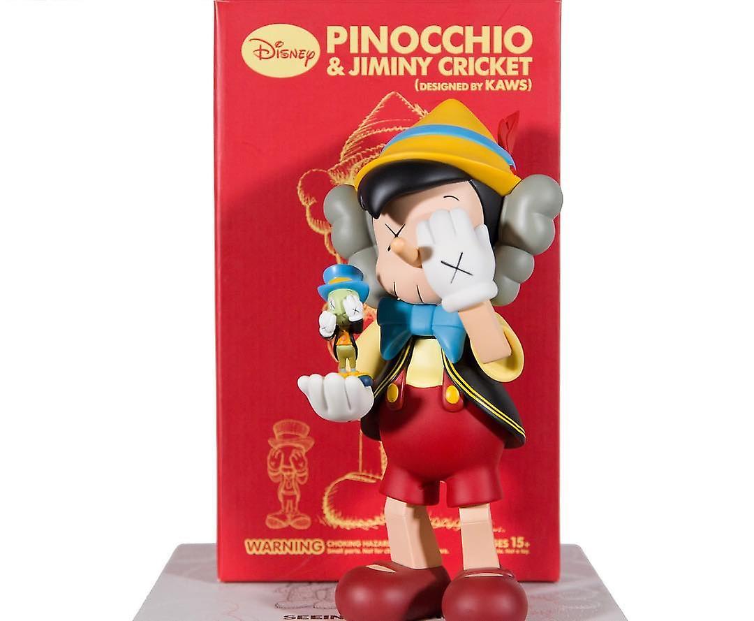 Foto 3 pulgar | Venta Internacional - Muñeca Pinocho De Edición Limitada Hecha A Mano De 27 Cm Con Grillo Pequeño