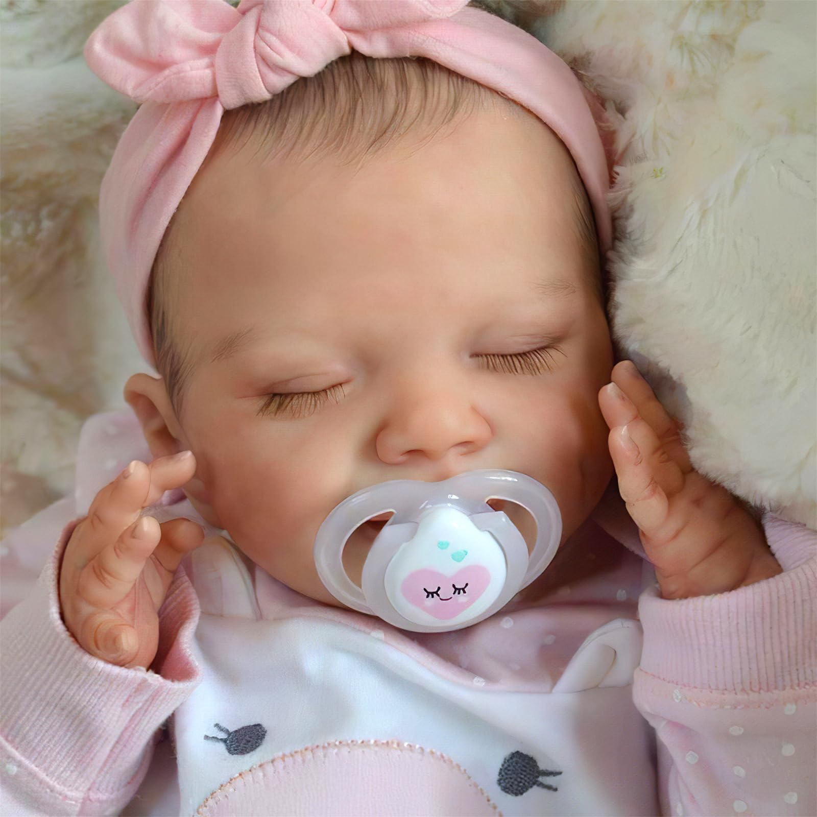 Foto 2 pulgar | Venta Internacional - Reborn Baby Doll Babeside Relike, Vinilo De Cuerpo Completo De 53,3 Cm