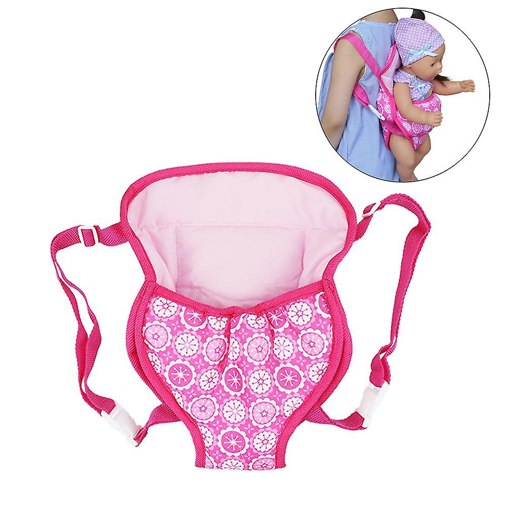 Foto 4 pulgar | Venta Internacional - Mochila Portabebés Portátil Para Niñas, Color Rosa Suave