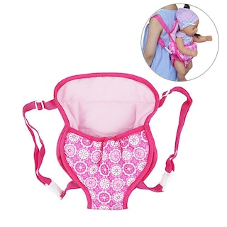 Foto 3 | Venta Internacional - Mochila Portabebés Portátil Para Niñas, Color Rosa Suave