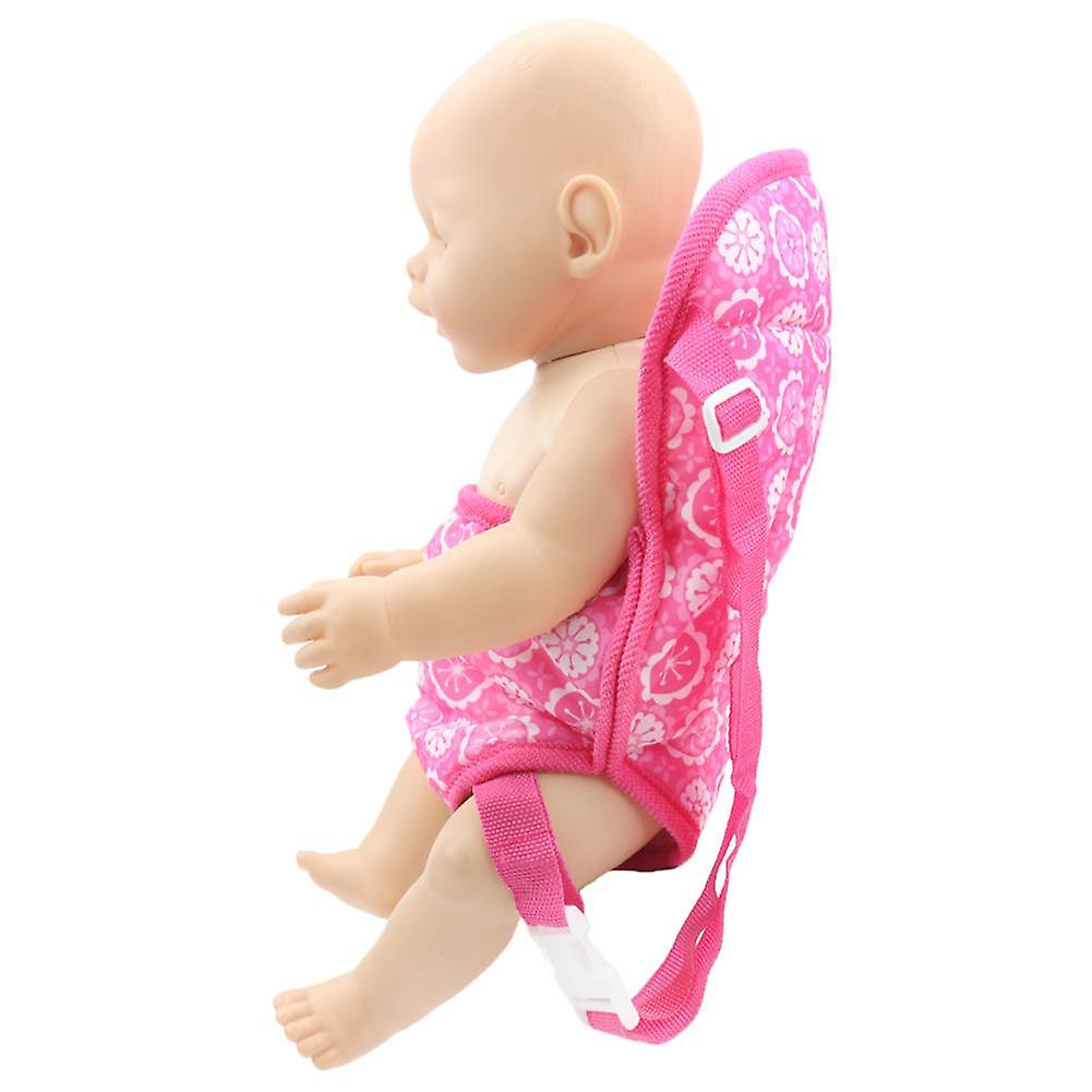 Foto 5 pulgar | Venta Internacional - Mochila Portabebés Portátil Para Niñas, Color Rosa Suave
