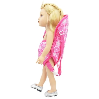Foto 5 | Venta Internacional - Mochila Portabebés Portátil Para Niñas, Color Rosa Suave