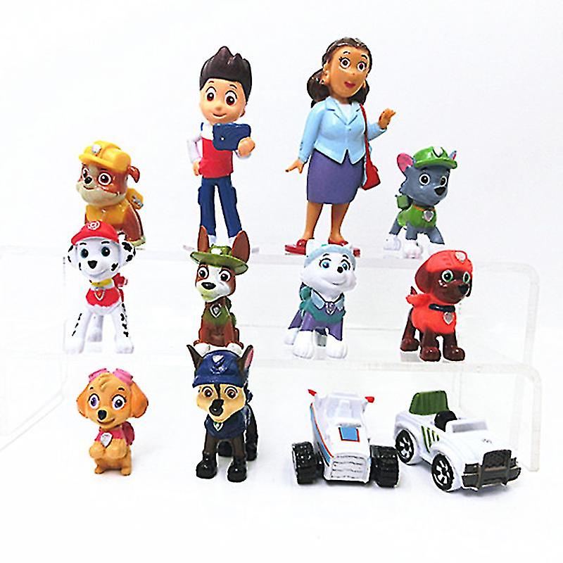 Venta Internacional - Juego De Figuras De Perros Rescatados De La Patrulla Canina, 12 Piezas, Sajy Para Niños
