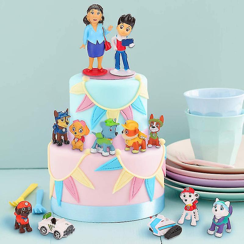 Foto 4 pulgar | Venta Internacional - Juego De Figuras De Perros Rescatados De La Patrulla Canina, 12 Piezas, Sajy Para Niños