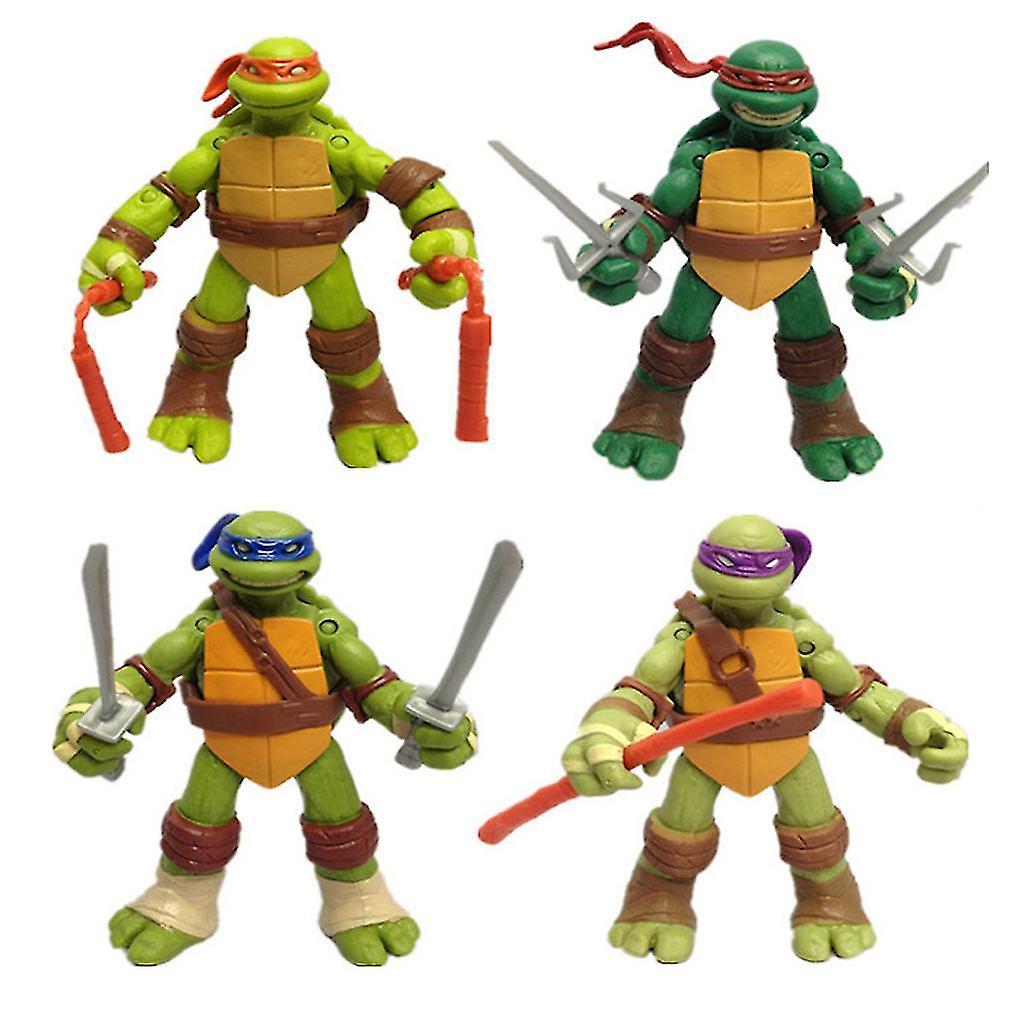 Venta Internacional - Figura De Juguete Ninja Turtle Raphael, 12 Cm De Altura, 0,35 Kg, 4 Unidades/lote