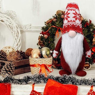 Foto 3 | Venta Internacional - Decoración De Gnomos Navideños Hecha A Mano Con Papá Noel