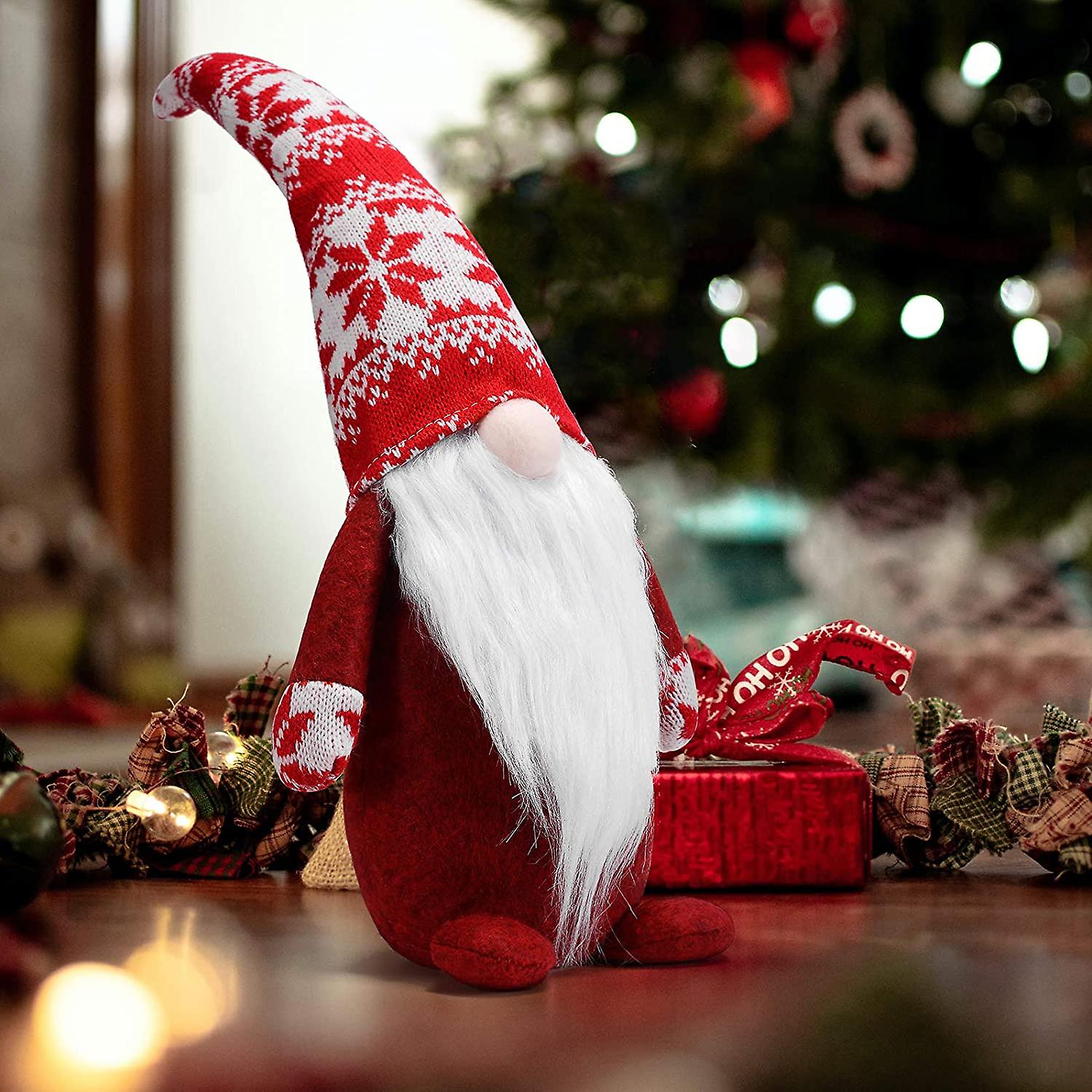 Foto 5 pulgar | Venta Internacional - Decoración De Gnomos Navideños Hecha A Mano Con Papá Noel