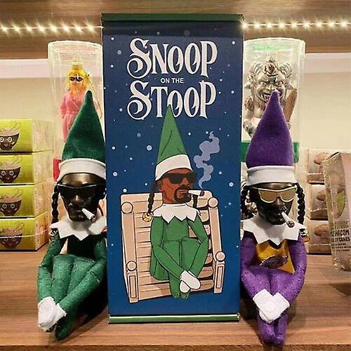 Foto 3 pulgar | Venta Internacional - Muñeco Elfo Navideño Snoop On A Stoop Spy On A Bent 2022