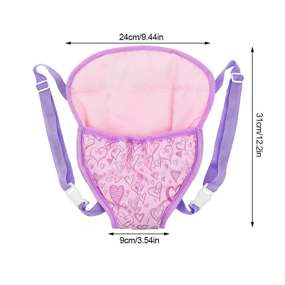Venta Internacional - Mochila Portabebés, Bolsa De Hombro De Juguete Para Muñeca De 18 Pulgadas