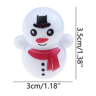 Foto 3 | Venta Internacional - Muñeco De Nieve En Forma De Minimuñeco De Nieve, Regalo De Navidad, 1 Unidad