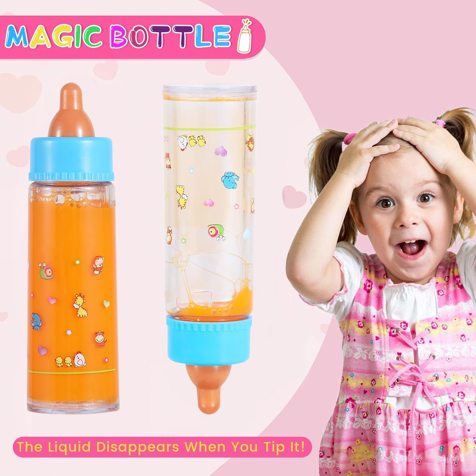 Foto 4 pulgar | Venta Internacional - Set De Juguetes De Alimentación Kaydora Magic Disappearing Milk & Juice