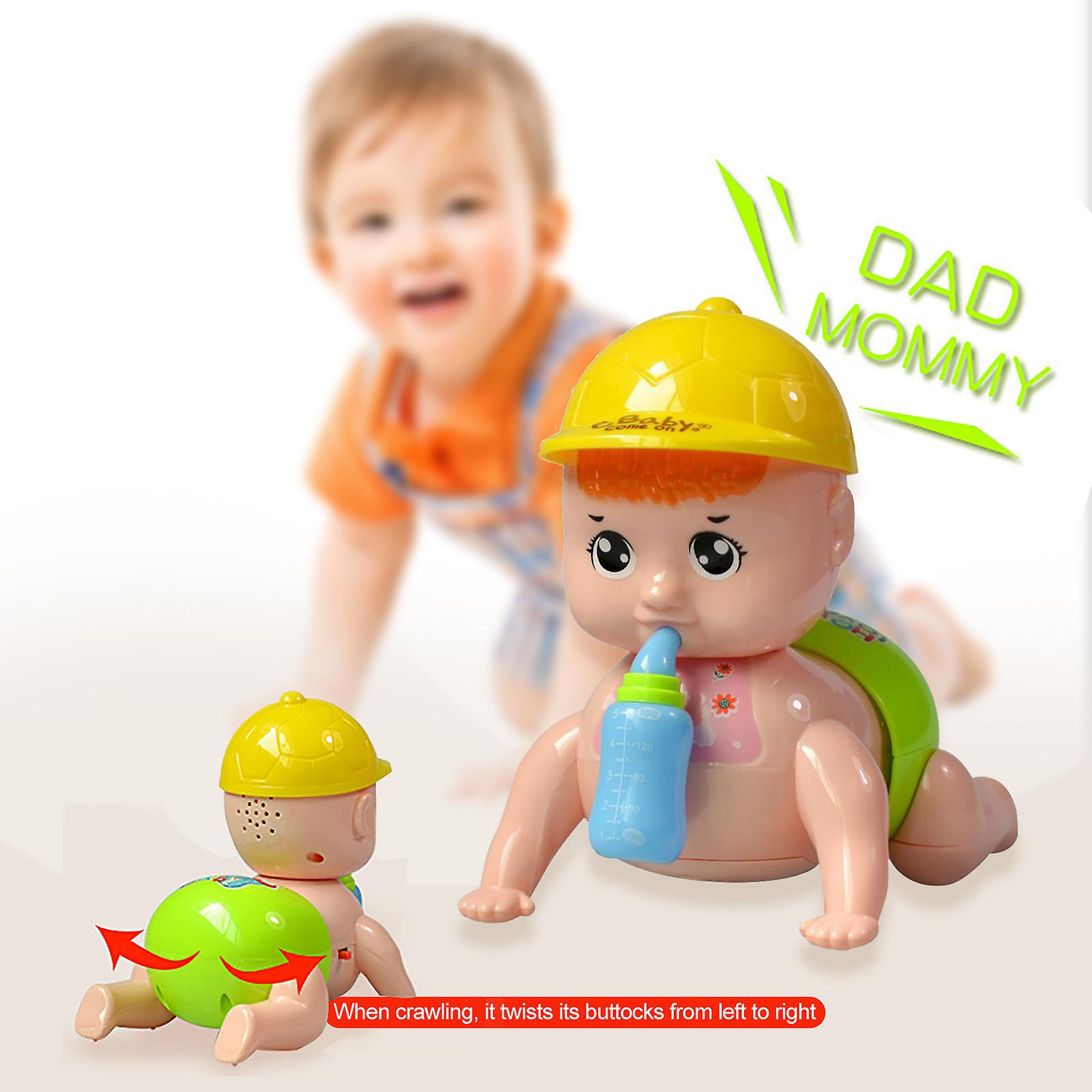 Foto 3 pulgar | Venta Internacional - Muñeca De Juguete Eléctrica Crawling Doll Con Música Y Luces Para Niños