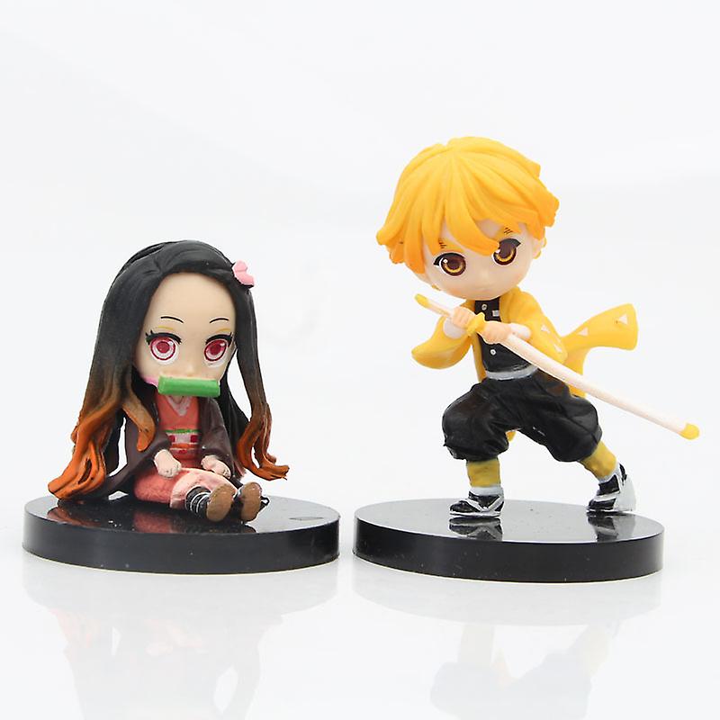 Foto 4 | Venta Internacional - Juego De Juguetes Para Muñecas Anime Demon Slayer, 6 Piezas, Para Niños